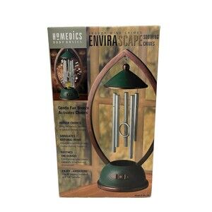 Homedics WC-100 Indoor Wind Chimes Envirascape Tranquil Chimes 2002 - NEW IN BOX